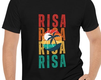 Risa divertida camiseta gráfica parodia camisa de viaje turístico - regalo para trekkies, fanáticos de la ciencia ficción, TNG, Riker