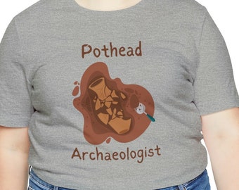 Zabawna koszulka z grafiką Pothead Archaeologist - prezent dla studentów archeologii, profesorów, włóczęgów, studentów szkół wyższych, ceramiczny słoik na garnki