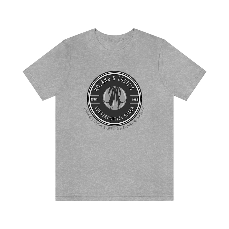 Stephen King Shirt - Dark Tower - Lobstrosities Unisex Jersey Camiseta de manga corta Gráfico divertido Stephen King book lover Shirt Athletic Heather