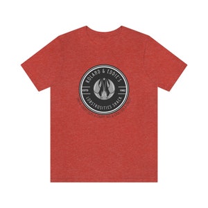 Stephen King Shirt - Dark Tower - Lobstrosities Unisex Jersey Camiseta de manga corta Gráfico divertido Stephen King book lover Shirt Heather Red