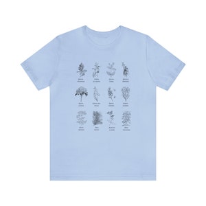Poison garden Short Sleeve Tee - gift for gardeners, wiccans, gag gift - poison garden victorian specimen shirt image 4