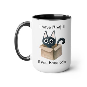 J'ai Khajiit si vous avez une tasse amusante de Skyrim cadeau pour les joueurs, les amoureux des chats, les fans d'Elder Scrolls Morrowind Arena Daggerfall Oblivion image 2