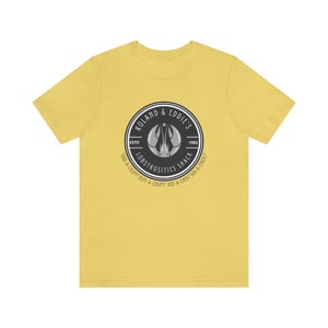 Stephen King Shirt - Dark Tower - Lobstrosities Unisex Jersey Camiseta de manga corta Gráfico divertido Stephen King book lover Shirt Yellow