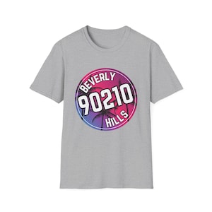 Vintage Beverly Hills 90210 T-Shirt, Classic TV Show Tee, 90s Nostalgia Shirt, Retro Graphic Tee, Unisex Softstyle Shirt, Gift for TV Fans