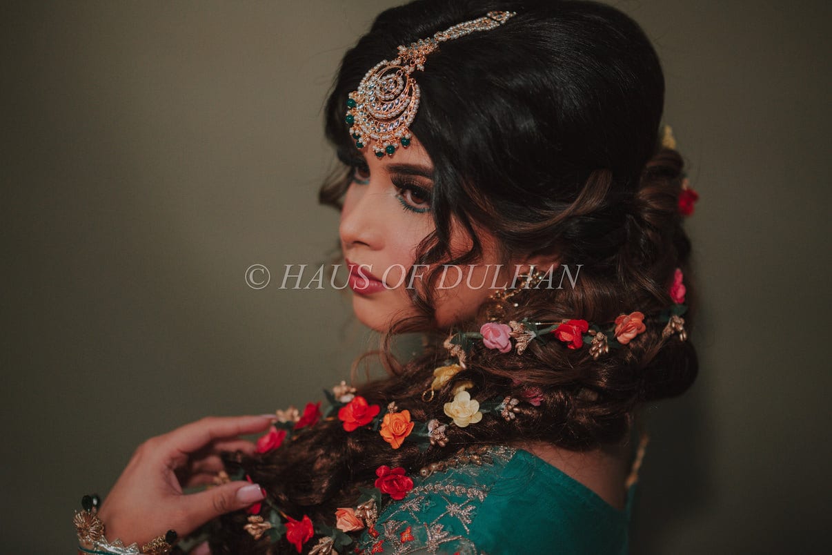 Indian Wedding Hairstyles - My Bride Hairs