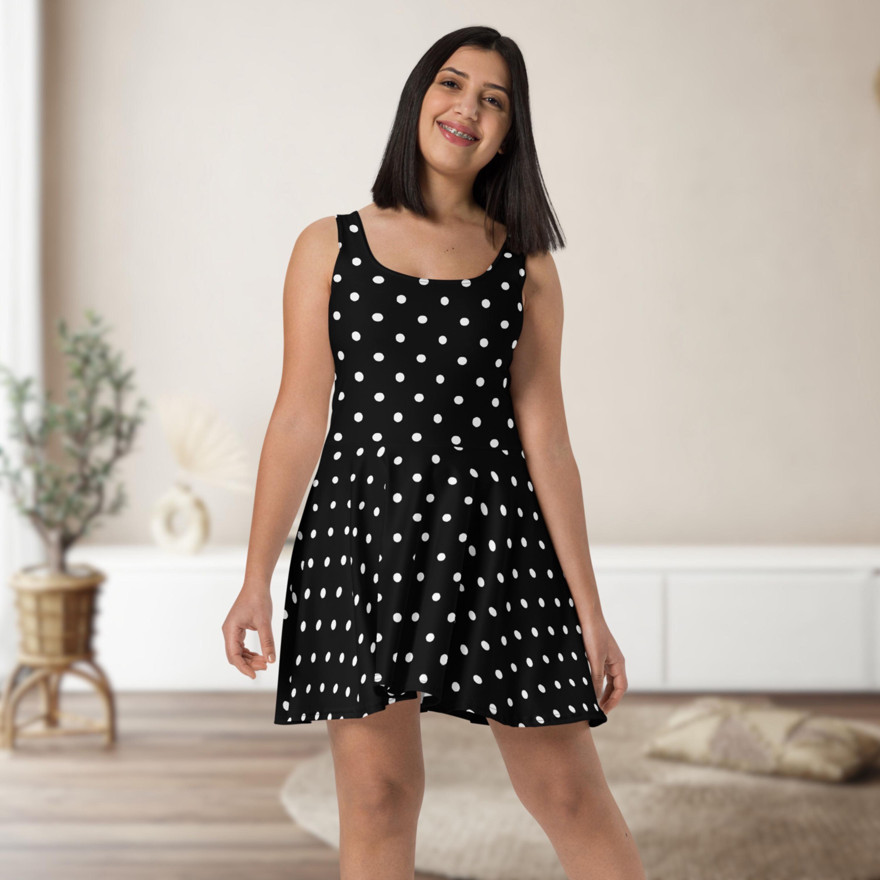 Plus Size 4x Rockabilly Polka Dot Dress Plus Size Dress Polka Dot