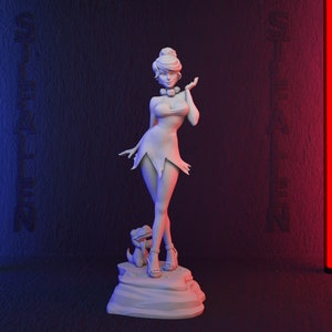 Wilma Flintstone 3D druckbare STL-Datei - Sofortiger Download - Schnell und einfach Google Drive" STL-DATEI