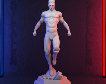 Xmen Invincible 3D afdrukbaar STL-bestand - Direct downloaden - Snel en eenvoudig Google Drive "STL-BESTAND