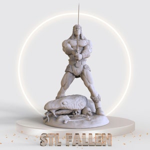 Conan relase 3D Printable STL File -Instant Download - Fast and Easy  Google Drive&quot; STL FILE