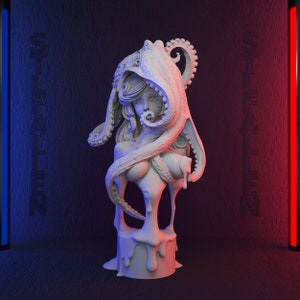 Octopus girl 3D Printable STL File -Instant Download - Fast and Easy  Google Drive" STL FILE