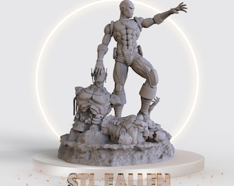 ironman ultron 3D Printable STL File -Instant Download - Fast and Easy for Avengers Fans via Google Drive" STL FILE