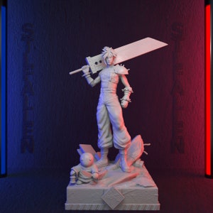 Final fantasy 3D Printable STL File -Instant Download - Fast and Easy  Google Drive" STL FILE