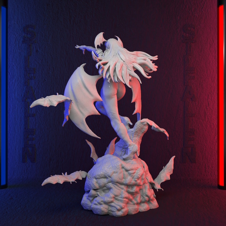 Morrigan 3D Printable STL File -instant Download - Fast and Easy Google ...