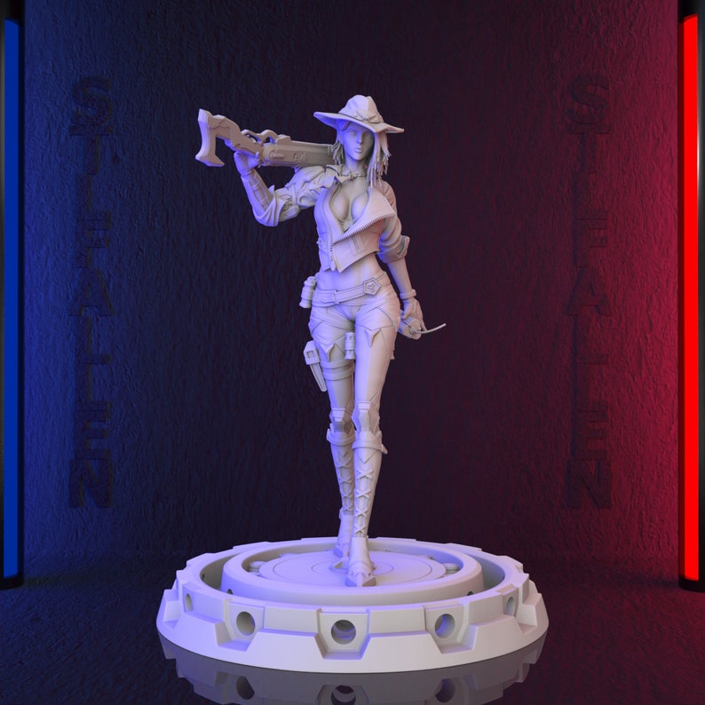 Ashe 3D Printable STL File instant Download Fast and Easy for Google ...