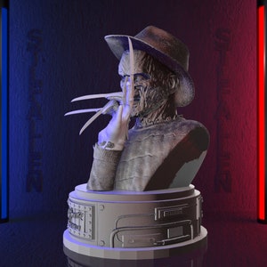 Freddy Krueger Bust 3D Printable STL File -Instant Download - Fast and Easy  Google Drive&quot; STL FILE