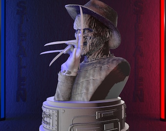 Freddy Krueger Bust 3D Printable STL File -Instant Download - Fast and Easy  Google Drive" STL FILE