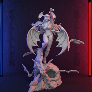 Morrigan 3D Printable STL File -Instant Download - Fast and Easy  Google Drive&quot; STL FILE
