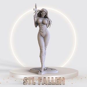 Gi Joe La Baronesa 3D Printable STL File -Instant Download - Fast and Easy  Google Drive&quot; STL FILE