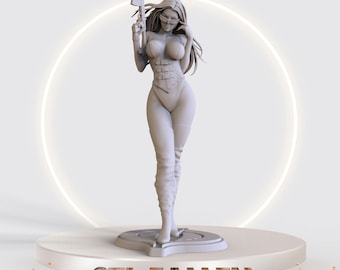 Gi Joe La Baronesa 3D Printable STL File -Instant Download - Fast and Easy  Google Drive" STL FILE