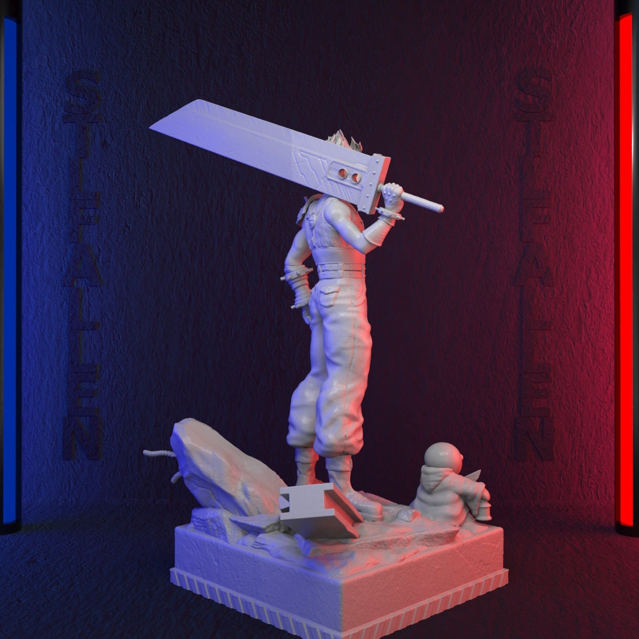 Final Fantasy 3D Printable STL File -instant Download - Fast and Easy ...