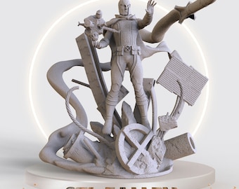Magneto 3D Printable STL File -Instant Download - Fast and Easy  Google Drive" STL FILE