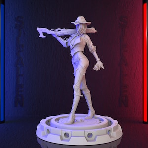 Ashe 3D Printable STL File -Instant Download - Fast and Easy for  Google Drive&quot; STL FILE