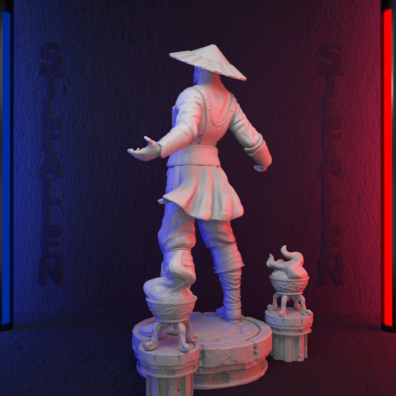 Raiden Mortal Kombat 3D Printable STL File -instant Download - Fast and ...