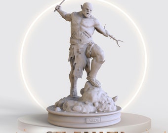 Azog 3D Printable STL File -Instant Download - Fast and Easy  Google Drive" STL FILE