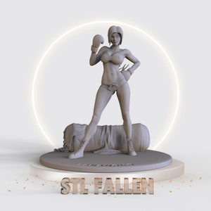 Box Girl 3D Printable STL File -Instant Download - Fast and Easy  Google Drive&quot; STL FILE