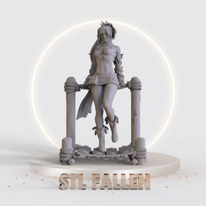 Rikku from Final Fantasy 3D Printable STL File -Instant Download - Fast and Easy  Google Drive" STL FILE