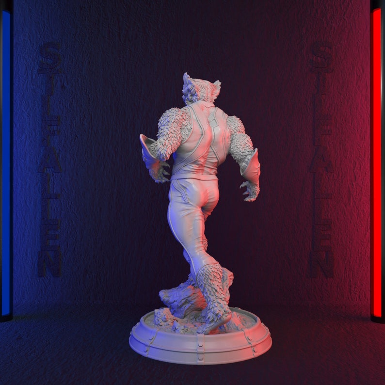 Beast 3D Printable STL File instant Download Fast and Easy - Etsy