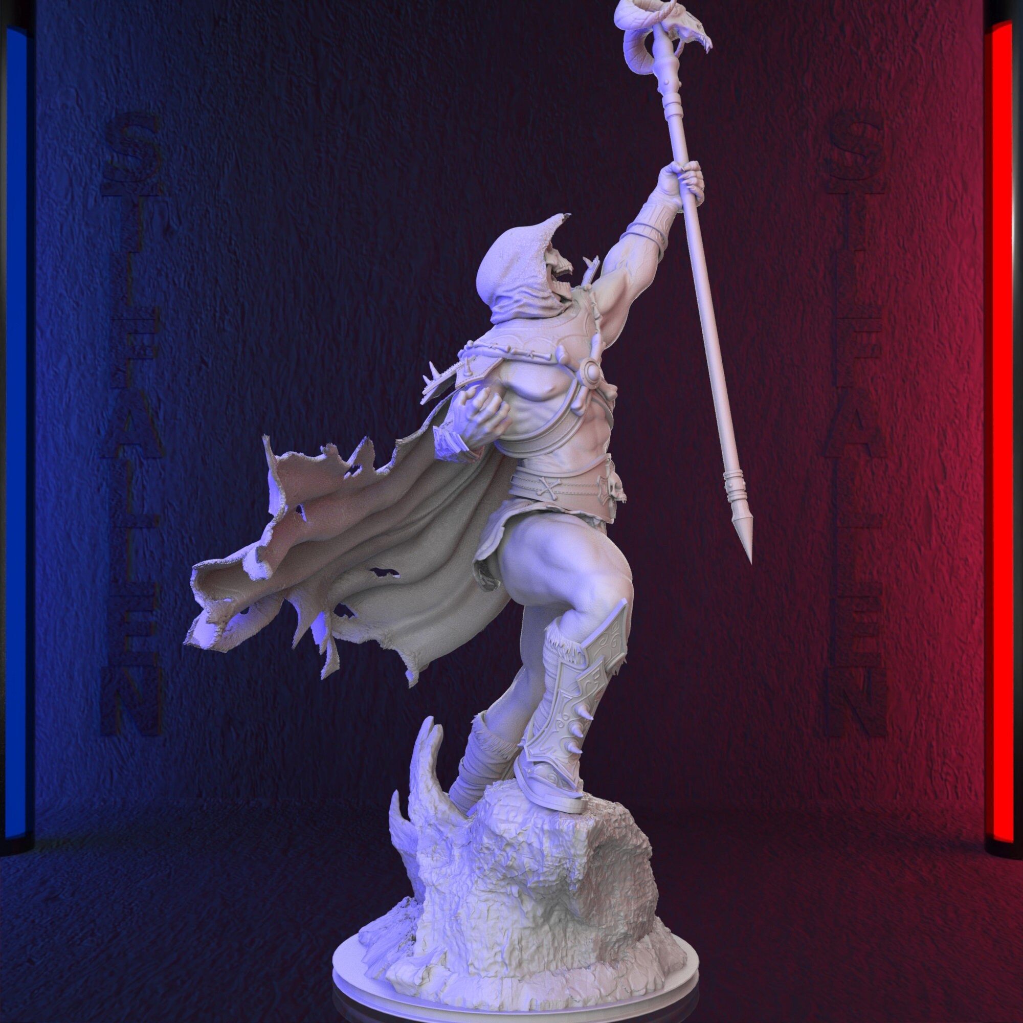 Skeletor Realistic 3D Printable STL File instant Download - Etsy