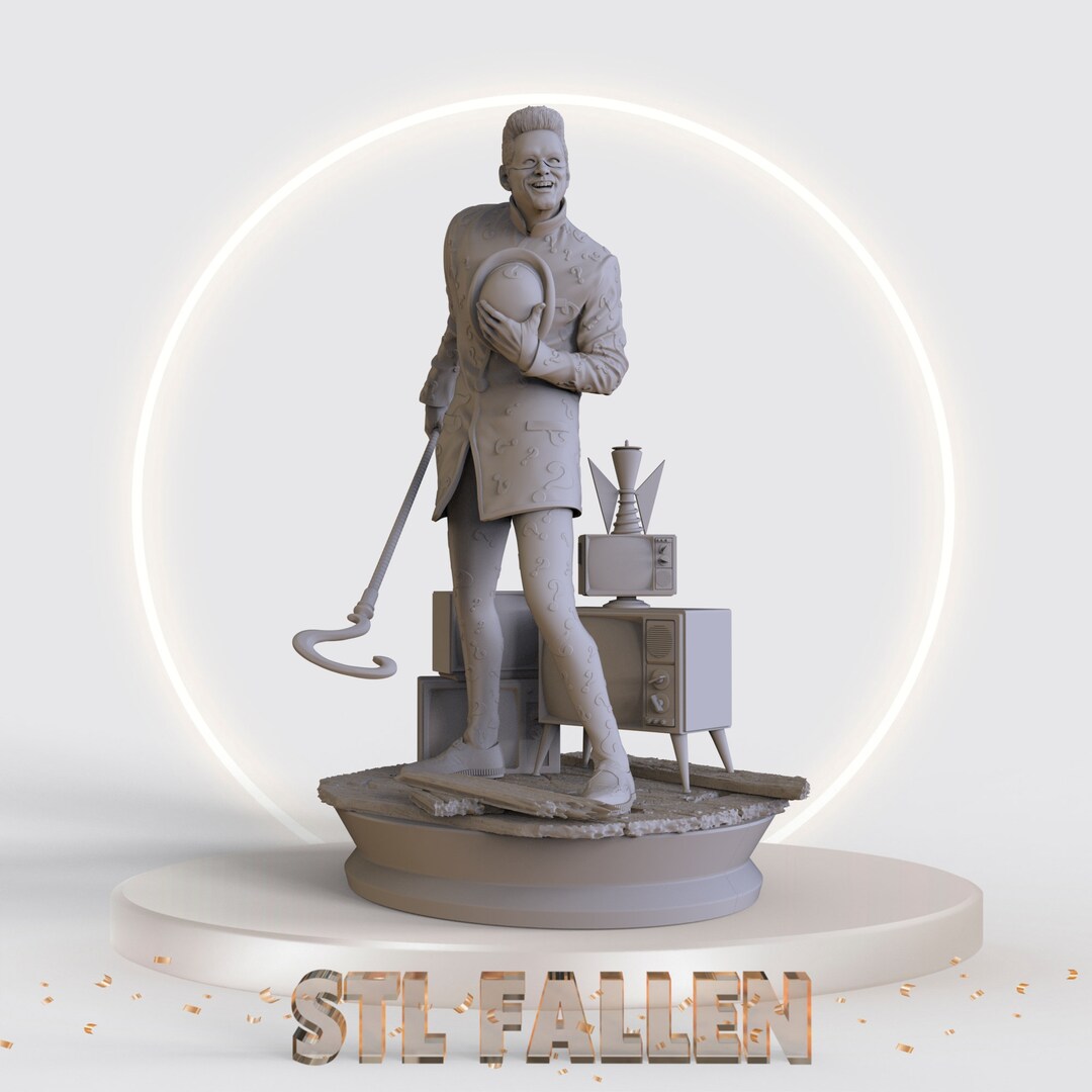 Riddler 3D Printable STL File instant Download Fast and Easy Google ...