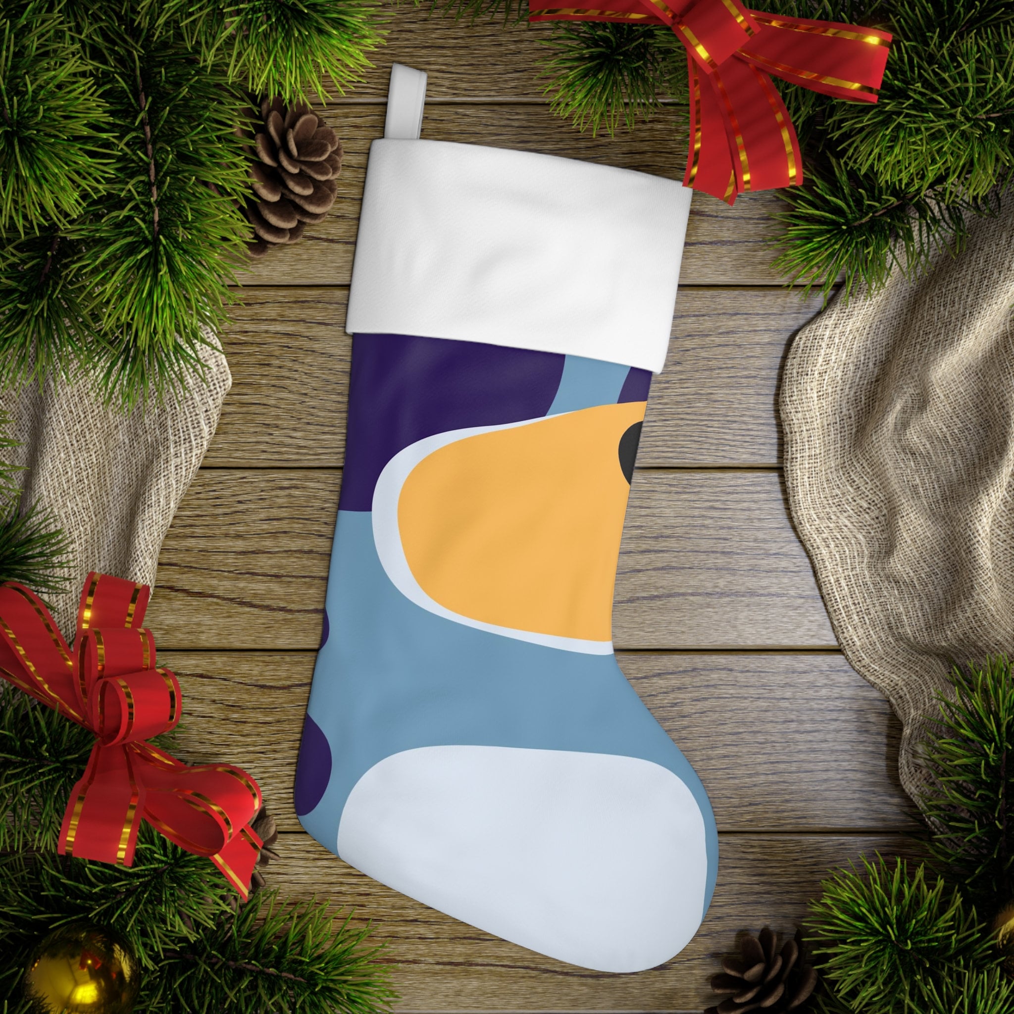 BlueyDad Christmas Stocking, BlueyDad Family Christmas Stocking sold by