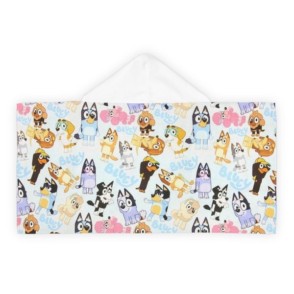 Bluey Bath Towel Etsy UK