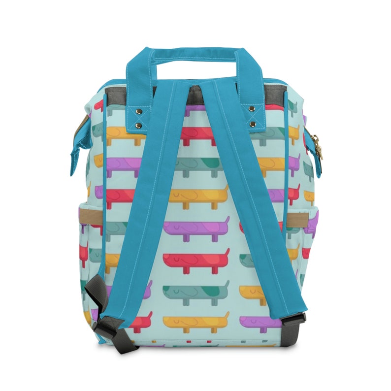BLUEY LONGDOG Multifunctional Diaper Backpack Etsy UK