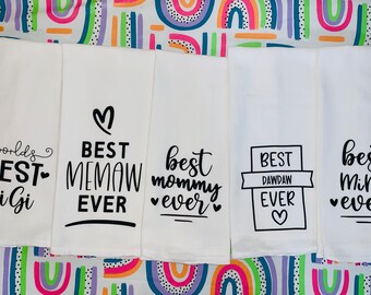 Personalized Tea Towels