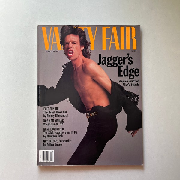 1992 Vanity Fair Magazine
