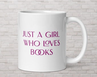 Book Lover Coffee Mug, Booktok Quote, Bookish Gift