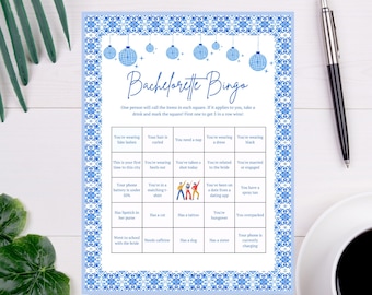 Mamma Mia Bachelorette Bingo Game: Customizable Party Fun (PDF or Canva)