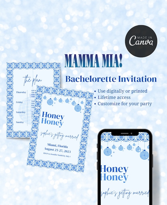 Mamma Mia Bachelorette Party: What You Need to Start the Party