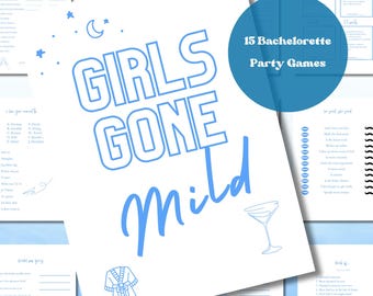 Bachelorette Party Games: Girls Night In, Spa Slumber Party (PDF)