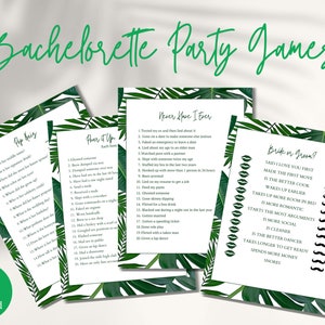 tropical bachelorette party games with pop quiz for bride, never have I ever, porn or polish, bride or groom bachelorette party games for a tropical bachelorette party