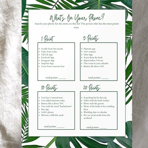 bachelorette party, bachelorette games, drinking games, beach bachelorette, tropical bachelorette, pool bachelorette, dirty drink if,  tropical bach party, bach party games, bachelorette bingo, bachelorette bundle, printable games, tropical palm