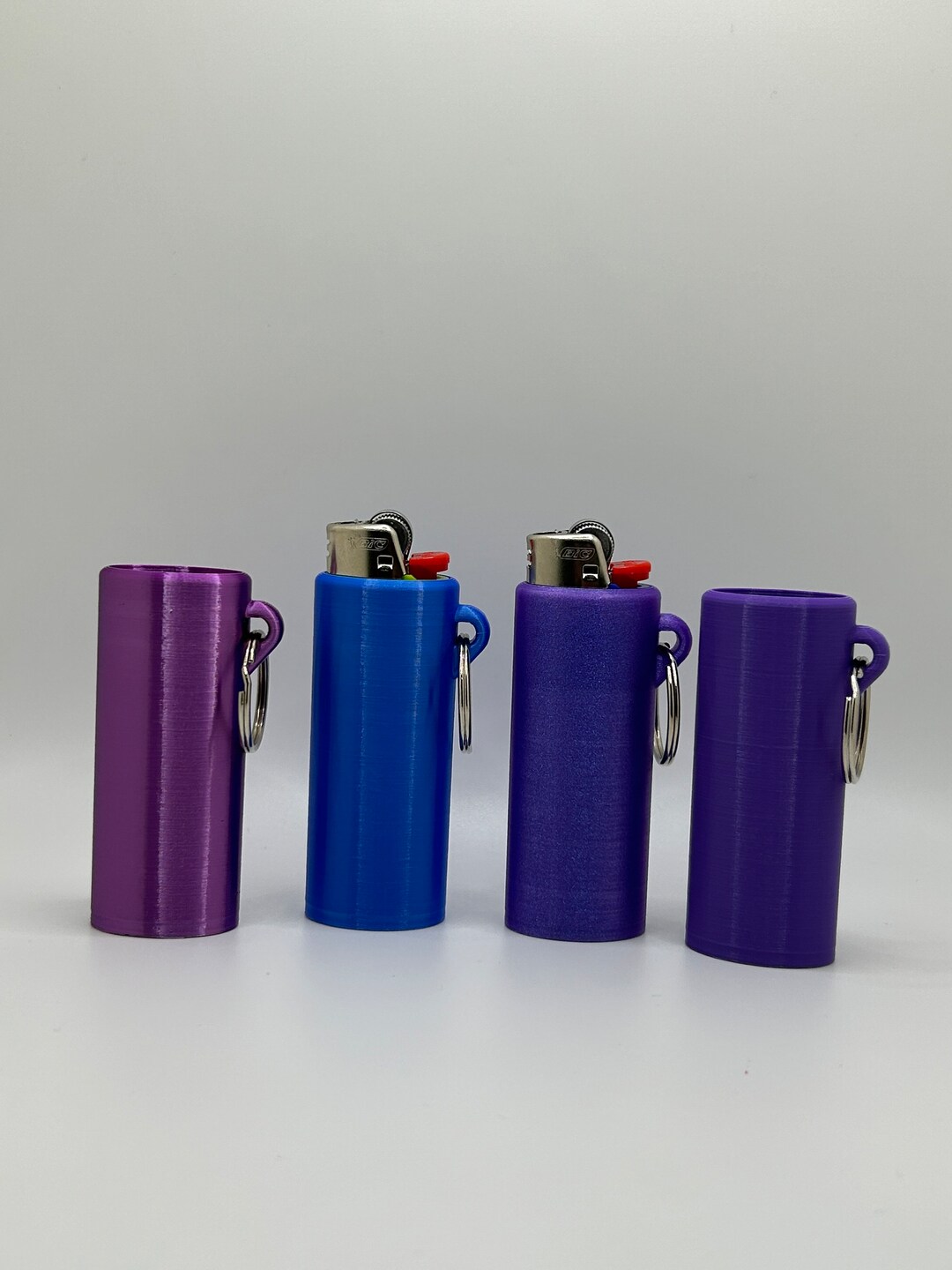 Bic Classic Lighter Keychain Case Etsy