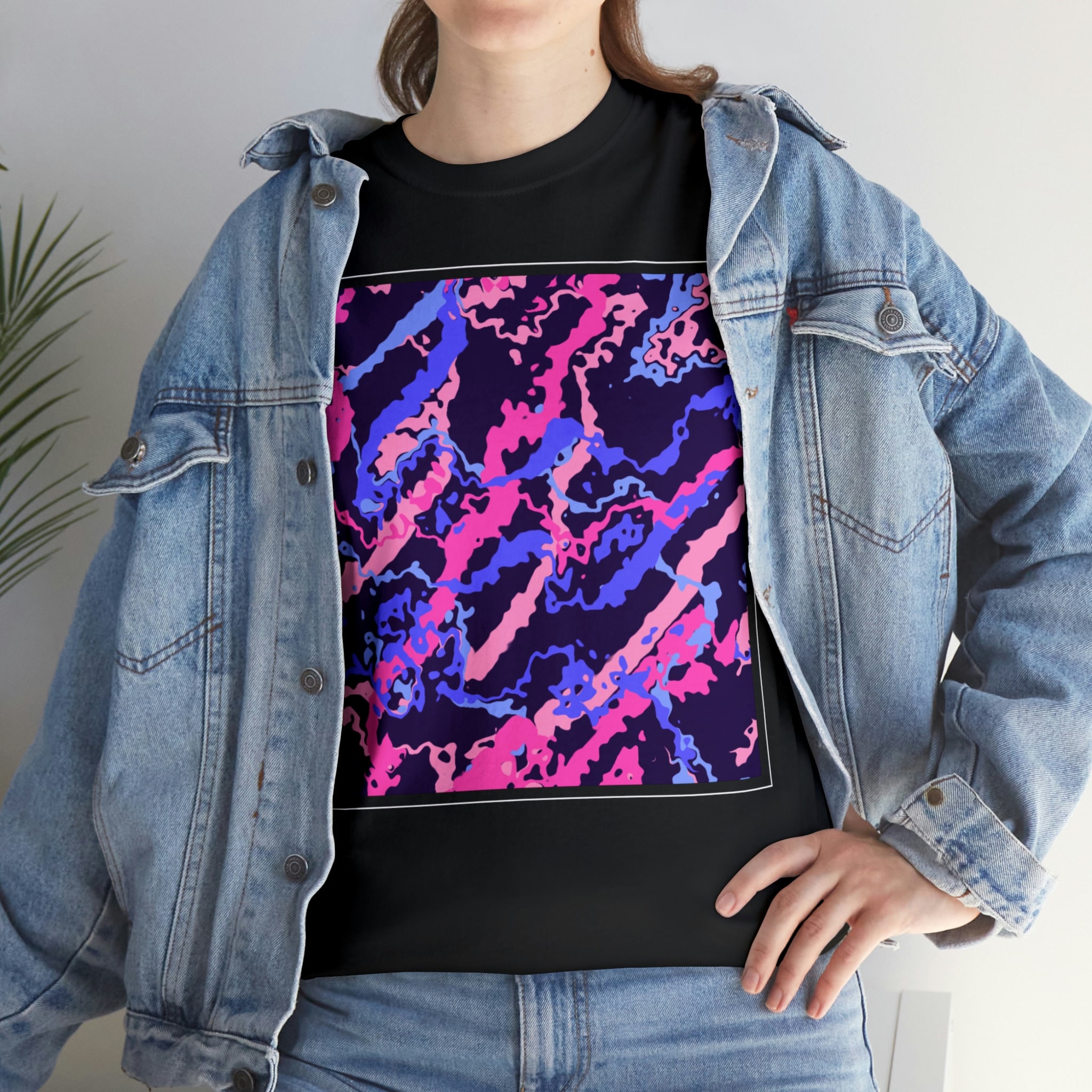 Omnisexual Big-Square Unisex Heavy Cotton Tee