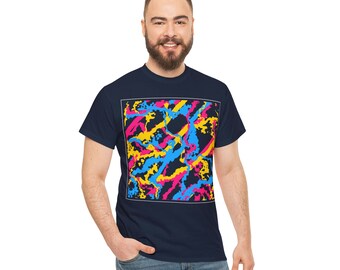 Pansexual Big-Square Unisex Heavy Cotton Tee