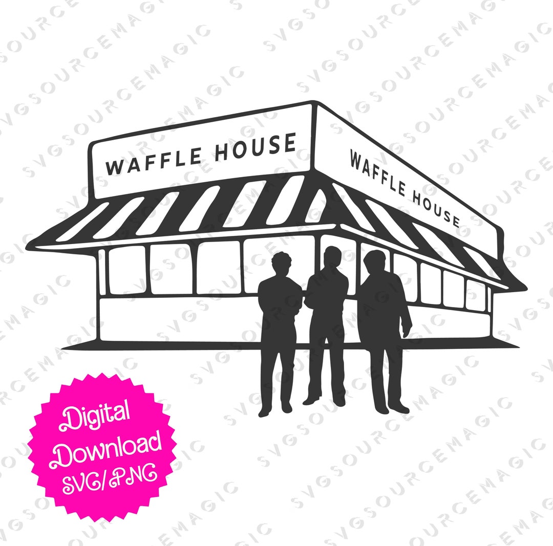 Jonas Brothers Waffle House PNG SVG Digital Download Etsy Canada