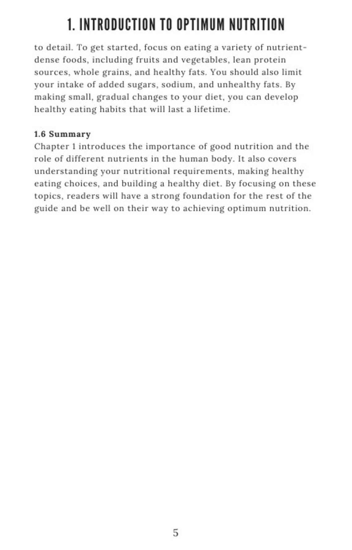 Optimum Nutrition Comprehensive Guide E-book + BONUS Weekly Meal ...