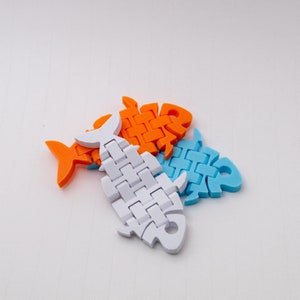 Articulated Patterned Fish